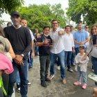 Andrés Guschmer votando.