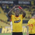 Gabriel Cortez puso de penal el gol que le dio los tres puntos al Ídolo ante D. Cuenca.