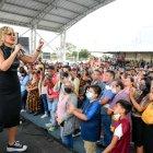 En un audiovisual apareció la carta del PSC a la reelección. En su mensaje le pide al alcalde que cuide a la ciudad como si fuera su casa.