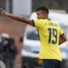 Cristhoper Zambrano le dio el 1-1 a Ecuador, en el duelo ante Venezuela, en la cuarta fecha del hexagonal final del Sudamericano sub-20.