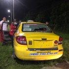 El taxista murió de camino al hospital.