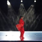 Así fue el show de medio tiempo en el que cantó Rihanna