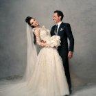 Marc Anthony se casó con la exreina de belleza Nadia Ferreira.