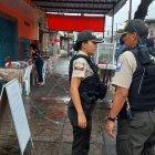 En el sitio se ejecutó un operativo de control horas después del hecho.