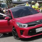 El auto en el balearon a los tiktokers.