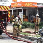 Los bomberos controlaron rápidamente las llamas. No hubo heridos ni víctimas mortales.