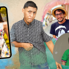 Brandon, Felipe Crespo y Jorgito envían mensajes de fuerzas a su amigo.