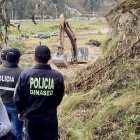 Agentes de la Dirección de Muertes Violentas (Dinased) también participaron de la jornada.