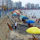 Durante los últimos días, el balneario ha lucido con importante presencia de visitantes.
