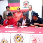 Gary Espinoza dio a conocer que sigue siendo el legítimo presidente de la Fenocin