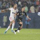 Lorenzo Faravelli (d) será uno de los encargados de controlar el balón para el Independiente del Valle en la revancha ante Flamengo.