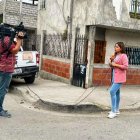 La reportera Vanessa Robles de Teleamazons fue nuevamente víctima del hampa.