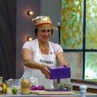 Alexandra durante uno de los retos del programa.