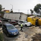 El percance ocurrió al mediodía del viernes 10 de marzo de 2023.