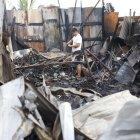 En el sitio aún se mantienen los escombros dejados por la tragedia.