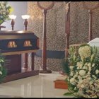 Los restos de la niña de 3 años y de su padre fueron velados en Jardines d e la Esperanza.