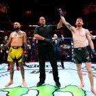 Sandhagen (d) se llevó el combate sobre Vera (i) al aprovechar los primeros dos rounds y mantener una gran defensa.