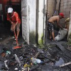 : Los perjudicados no pudieron rescatar casi nada de sus pertenencias.