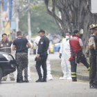 El explosivo fue retirado del cuerpo del hombre, tras varias horas.