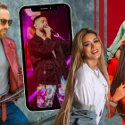 Artistas que están nominados en las diversas categorías de los Premios REM.