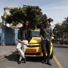 Bryan Chiluisa (izquierda) ha tenido experiencias con lo paranormal. Junto a su hermano buscan casos del más allá.