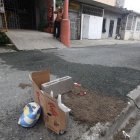 En este lugar quedó tendido el cuerpo de Jonathan Parrales Figueroa