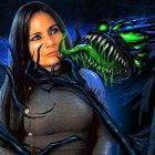 El espectro se presentaba cuando Cristina Giler se  quedaba sola en su casa.