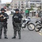 La zona se acordonó para precautelar a los transeúntes y vecinos.