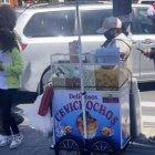 Un puesto de cevichochos fue encontrado en las calles de Nueva York.