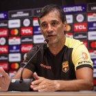 Fabián Bustos entrenador de Barcelona viene dirigiendo Copa Libertadores como DT desde el 2020.
