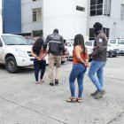 Dos mujeres fueron detenidas durante un allanamiento en Mapasingue.