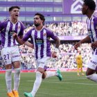 Gonzalo Plata fue titular en el triunfo de Real Valladolid ante Girona.
