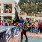 Un evento espectacular es ver a los luchadores en acción.