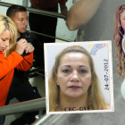 Simuy Lozano fue sentenciada a 23 años y 11 meses de cárcel en enero del 2016. Su madre Carolina Salabarria (círculo) cumple la misma condena.