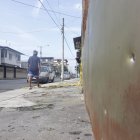 En el sitio, la mañana de este lunes, aún quedaba la cinta que se utilizó para cercar la zona.