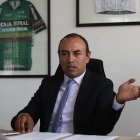 Santiago Rosero, presidente de la Federación Ecuatoriana de Ciclismo, no comparte la forma de manejar las asignaciones de parte del Ministerio.