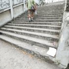 El cuerpo de la víctima quedó tendido en el lugar