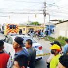 La policía llegó al sitio y se dispuso de inmediato un operativo para encontrar a los criminales.