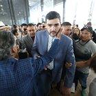 El alcalde Álvarez ofreció un discurso de aproximadamente 20 minutos.