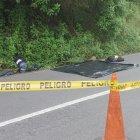 Los restos fueron hallados a un costado de la vía Perimetral, en Guayaquil