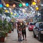 Gemary Zambrano, su esposo Hamilton Zambrano y su hijo vacacionaban en Montañita.