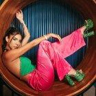 Naomi Viteri, reguetonera conocida artísticamente como Naomi V, es una de las aspirante a la corona de Miss Ecuador