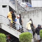Las evidencias fueron presentadas en el Cuartel Modelo de la Policía Nacional, en Guayaquil.