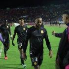 El equipo canario perdió en su visita a la capital.