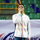 José Acevedo en lo más alto del podio de la categoría -84 kg del torneo disputado el fin de semana.