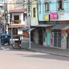 Ambiente en Yaguachi durante la tarde del viernes 2 de junio. Los lugareños sienten temor debido al asesinato de La Mole, sucedido en horas previas.