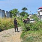 El cuerpo fue dejado en un camino con montes, detrás del estadio de la Liga Cantonal de Arenillas, provincia de El Oro.
