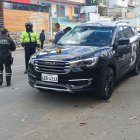 El automotor en el cual quedaron atrapadas las víctimas.