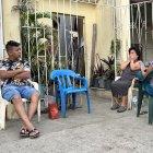 Familiares de mujer asesinada se lamentan por lo acontecido.