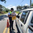 Agentes de tránsito realizaran capacitación a conductores.